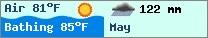 Weather forcast $pays in $mois_en_cours - $oceans.