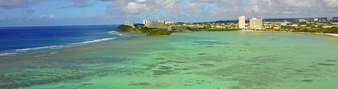 Beautiful beaches from GUAM