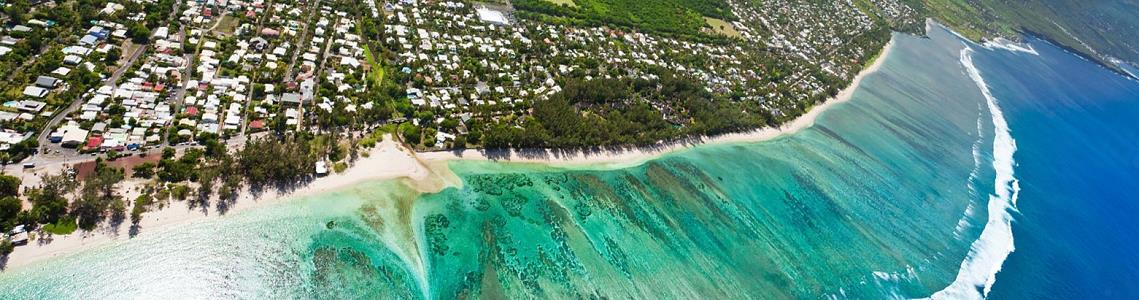 Beautiful beaches from REUNION ISLAND