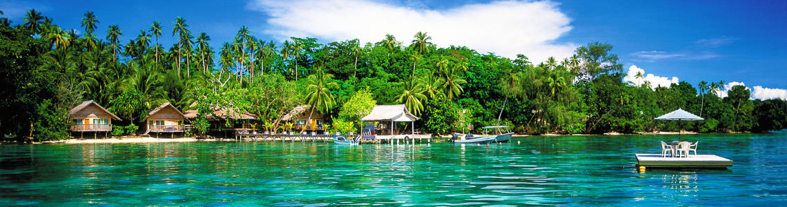 Beautiful beaches from SALOMON ISLANDS