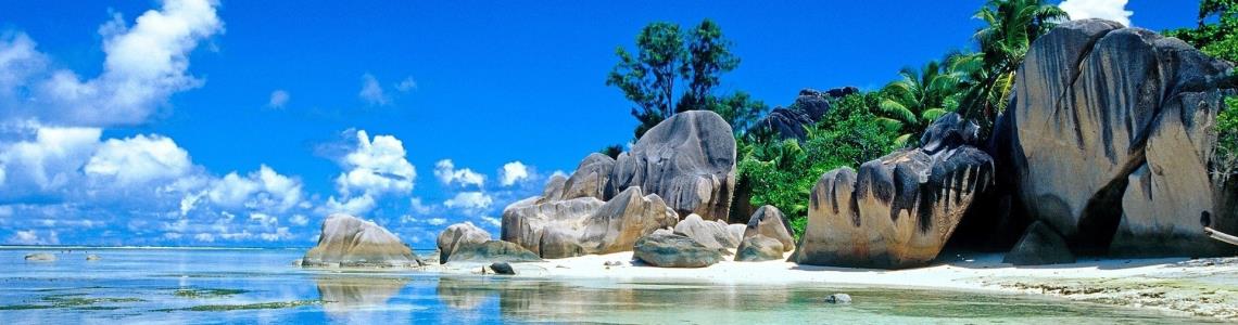 Beautiful beaches from SEYCHELLES ISLANDS