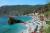 italy beach at Monterosso Beach Cinque Terre Liguria