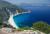 greece beach at Beach of Myrtos in Cephalonia