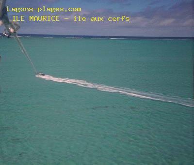 Ile aux cerfs Island, MAURITIUS Beach