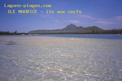 Ile aux cerfs Island, MAURITIUS Beach