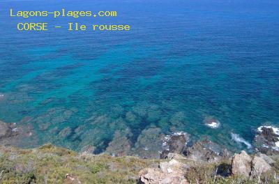 Ile rousse island, CORSICA Beach