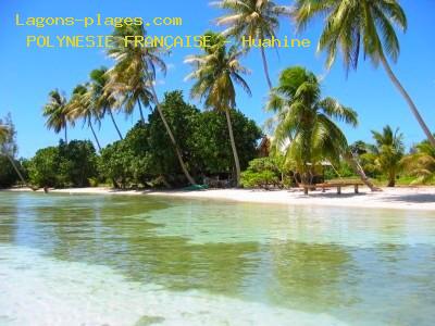 Huahine, FRENCH POLYNESIA Beach