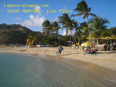 Ilet Pinel, SAINT MARTIN Beach