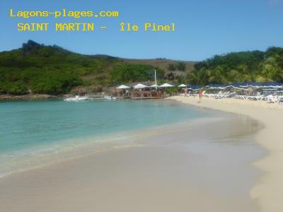 Pinel Island, SAINT MARTIN Beach