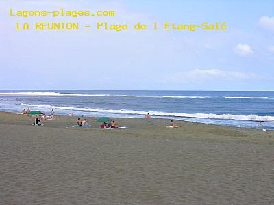 Etang Sale, REUNION ISLAND Beach