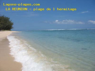 REUNION ISLAND, BEACH THE HERMITAGE