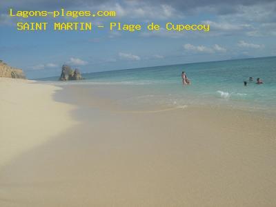 Cupecoy beach, SAINT MARTIN Beach