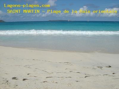 Beach of the Orient Bay, SAINT MARTIN Beach