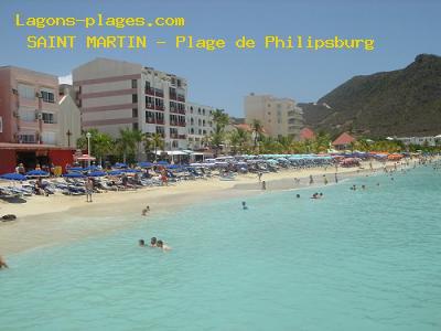 Philipsburg Beach, SAINT MARTIN Beach