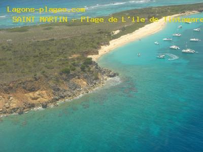 Beach of Tintamare Island, SAINT MARTIN Beach