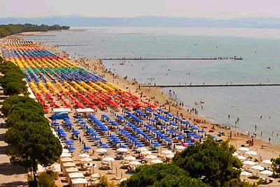 ITALY, GRADO BEACH