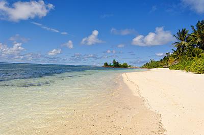 La Digue Anse Reunion, SEYCHELLES ISLANDS Beach