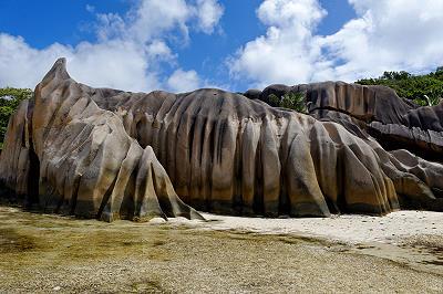 La Digue Anse Source d'Argent, SEYCHELLES ISLANDS Beach