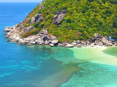 Beach Koh Nang Yuan, THAILAND Beach