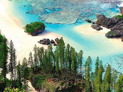 NEW CALEDONIA, MARE BEACH OF SHABADRAN