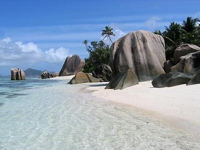 SEYCHELLES ISLANDS, LA DIGUE SOURCE D'ARGENT