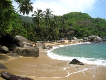 Tayrona, COLOMBIA Beach