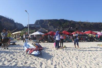 Padawa beach in Kuta, INDONESIA Beach