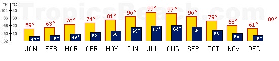 Bernidorm, SPAIN temperatures. A minimum temperature of 81F C is recommended for the beach!