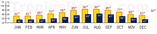 Hammamet, TUNISIA temperatures. A minimum temperature of 81F C is recommended for the beach!